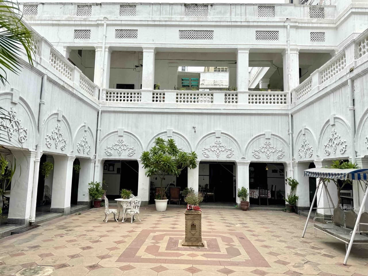 Colonial Courtyard of Lutyen's Delhi